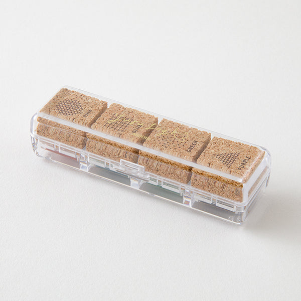 Midori Yuru Log Pre-inked Stamp - Geometrie