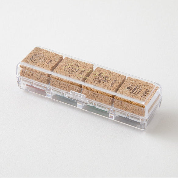 Midori Yuru Log Pre-inked Stamp - Sweet