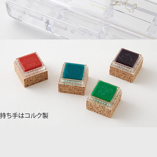 Midori Yuru Log Pre-inked Stamp - Sweet
