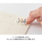 Midori Yuru Log Roll Sticker Animal Feelings