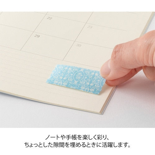 Midori Yuru Log Roll Sticker Antique
