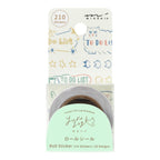 Midori Yuru Log Roll Sticker List