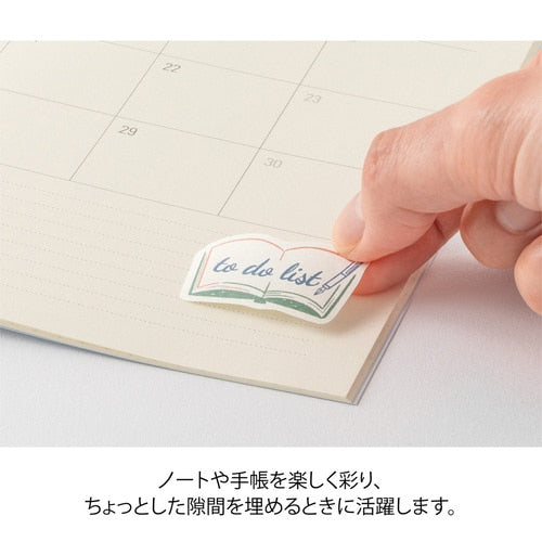 Midori Yuru Log Roll Sticker List