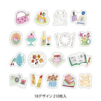 Midori Yuru Log Roll Sticker Motif