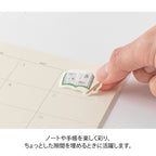 Midori Yuru Log Roll Sticker Motif
