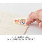 Midori Yuru Log Roll Sticker Postage Stamp