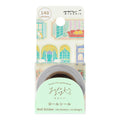 Midori Yuru Log Roll Sticker Window View