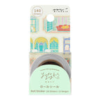 Midori Yuru Log Roll Sticker Window View