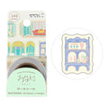 Midori Yuru Log Roll Sticker Window View