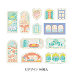 Midori Yuru Log Roll Sticker Window View