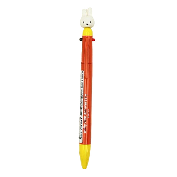 Miffy 3 Colour Ballpoint Pen - 70th Anniversary Edition - Red