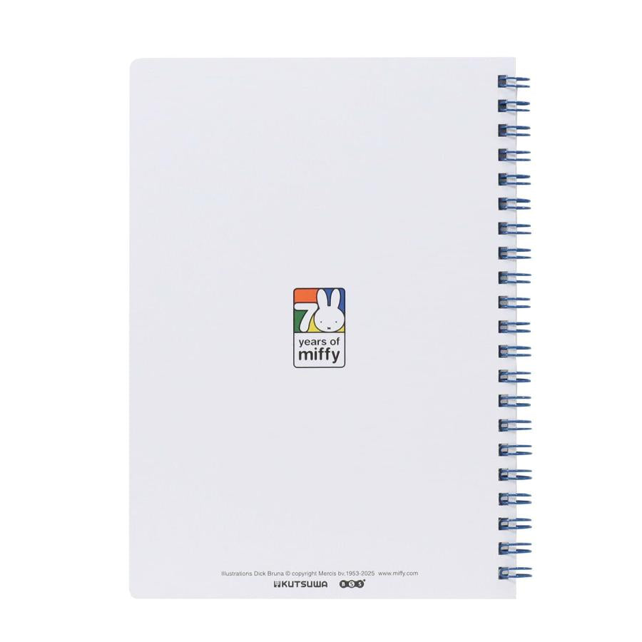 Miffy A5 Ring Notebook Ð 70th Anniversary Edition - Block
