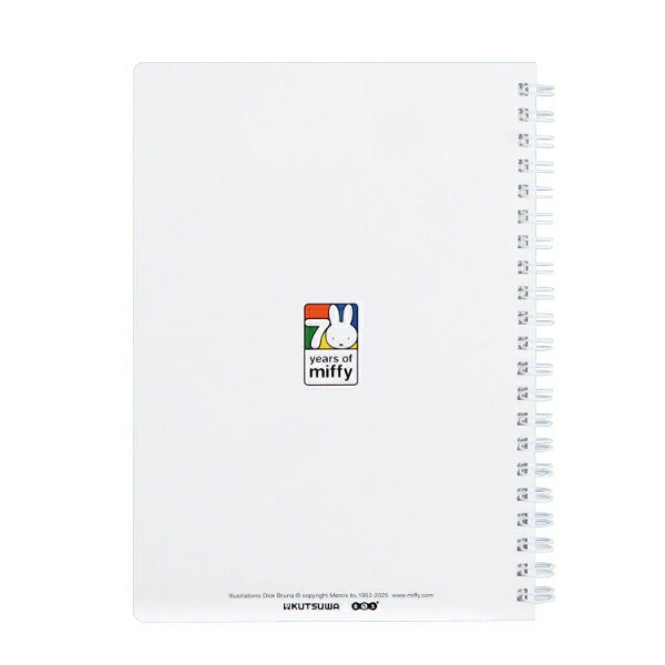 Miffy A5 Ring Notebook Ð 70th Anniversary Edition - Series
