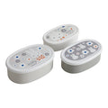 Miffy Antimicrobial Seal Container 3-Piece Set Grey