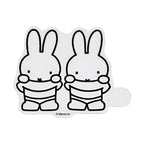 Miffy Clear Sticker - Miffy & Melanie