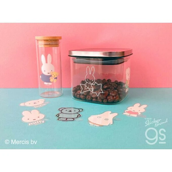 Miffy Clear Sticker - Shooting Star