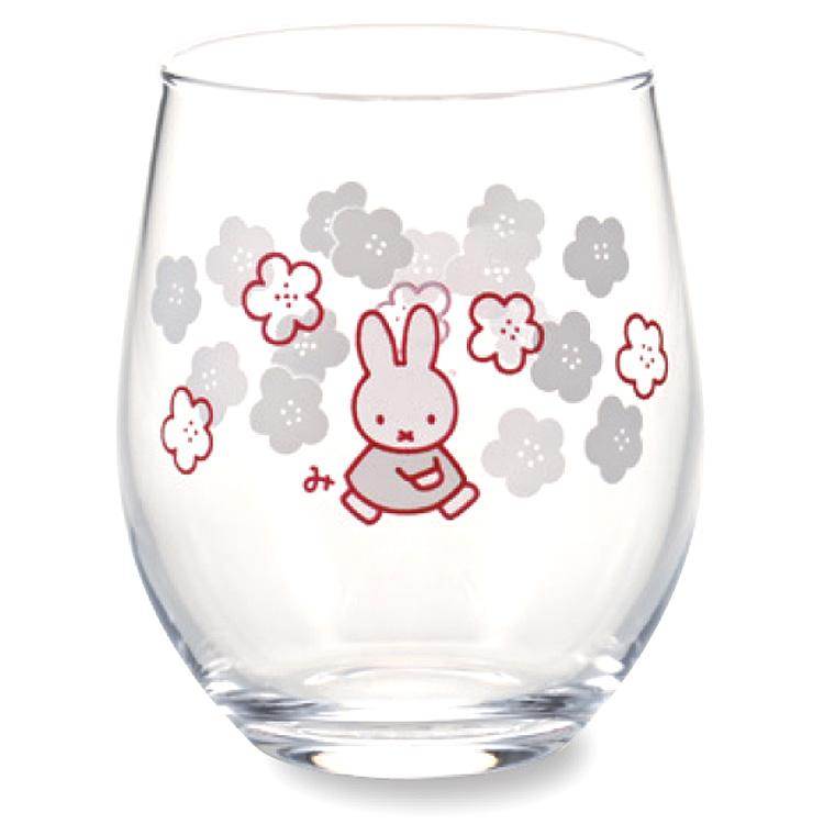Miffy Color Changing Glass Tumbler - Sakura