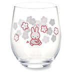Miffy Color Changing Glass Tumbler - Sakura