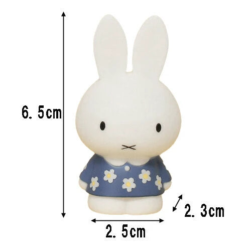 Miffy Figurine Finger Puppet - Blue Dress Miffy