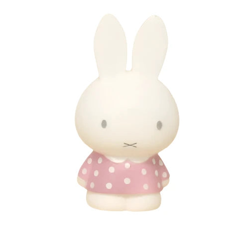 Miffy Figurine Finger Puppet - Pink Polka Dot Dress Miffy
