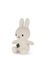 Miffy Four Leaf Clover Offwhite 18cm plush side view