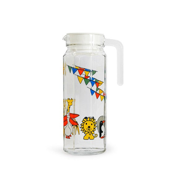 Miffy Glass Jug 1.1L - Zoo