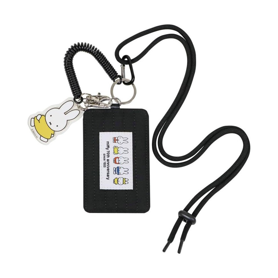 Miffy Pass Case - 70th Anniversary Edition - Black