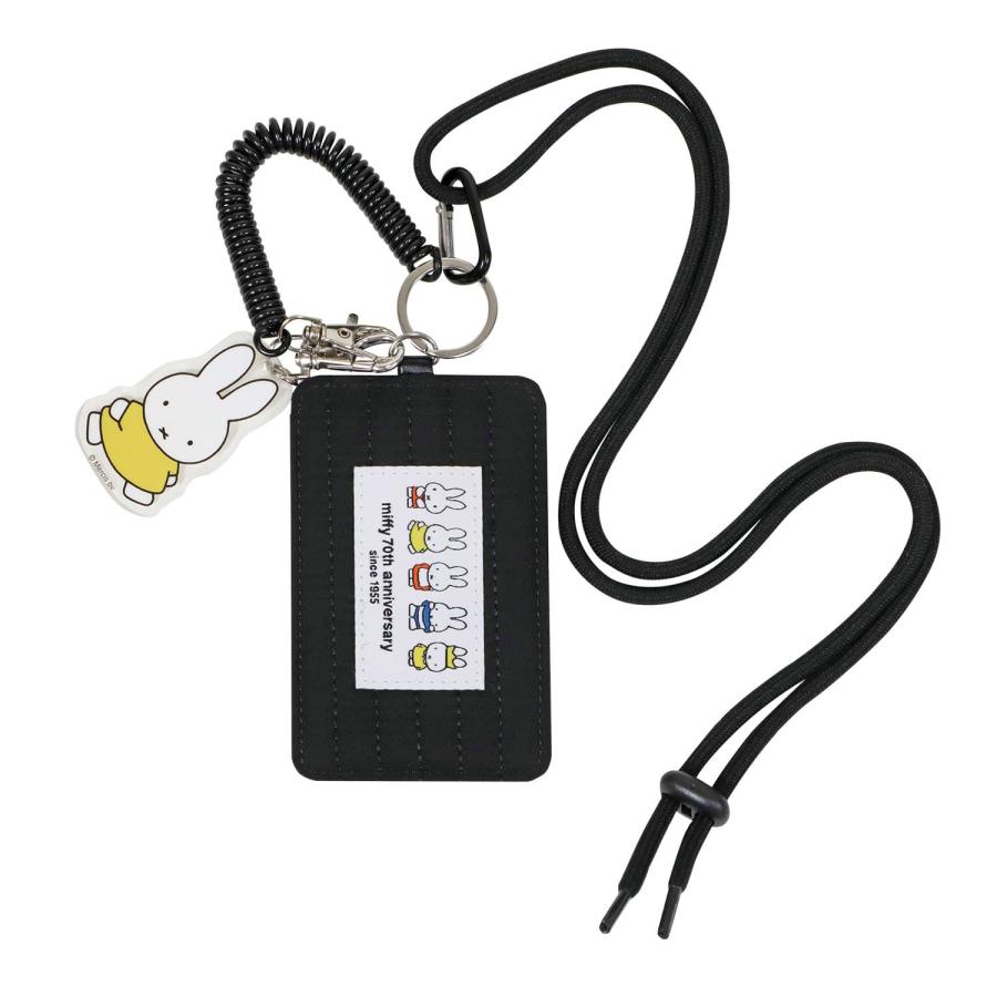 Miffy Pass Case - 70th Anniversary Edition - Black