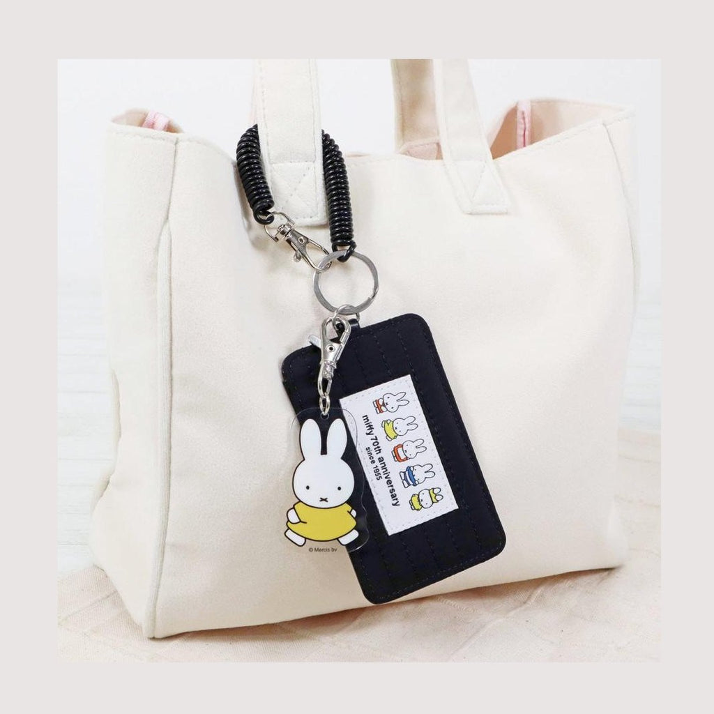 Miffy Pass Case - 70th Anniversary Edition - Black