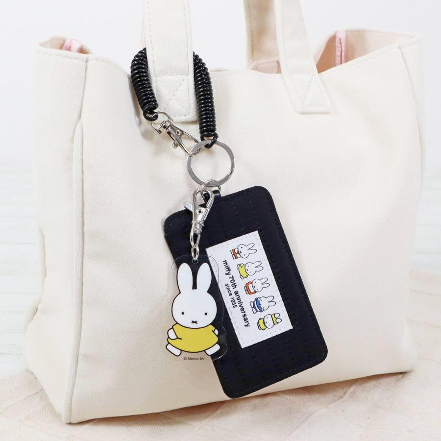 Miffy Pass Case - 70th Anniversary Edition - Black