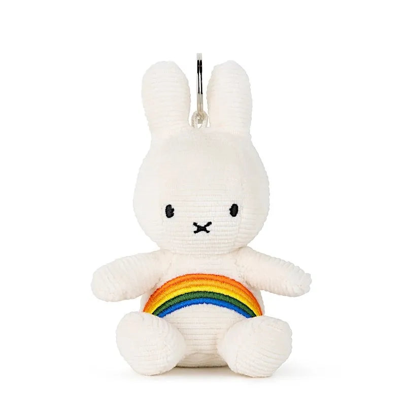 Miffy Rainbow Keychain Offwhite - 10 cm - 4"