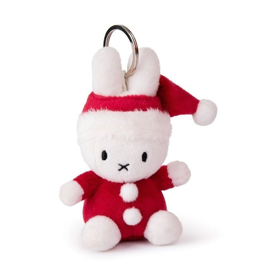 Miffy Santa keychain 10cm