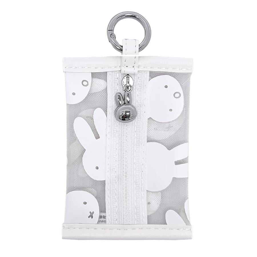 Miffy White Series Pouch A With Carabiner