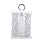 Miffy White Series Pouch B With Carabiner