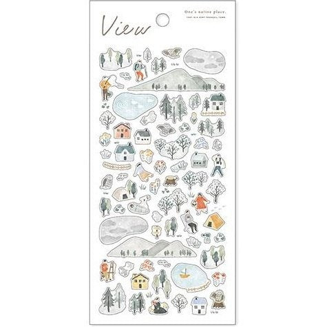 Mind Wave VIEW Series Deco Stickers 5:00 am