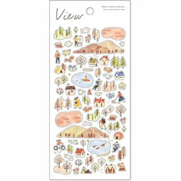 Mind Wave VIEW Series Deco Stickers View sticker 6:00 pm