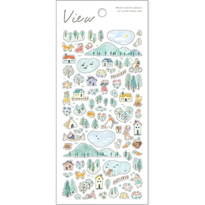 Mind Wave VIEW Series Deco Stickers View sticker 10:00 am