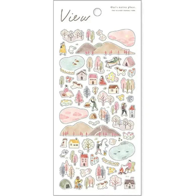 Mind Wave VIEW Series Deco Stickers 4:00pm