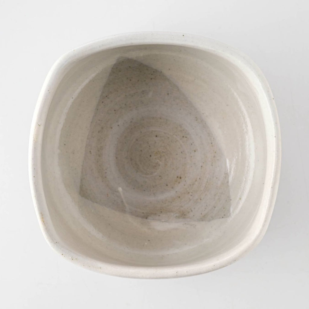 Mingei no Sato White Matcha Cup
