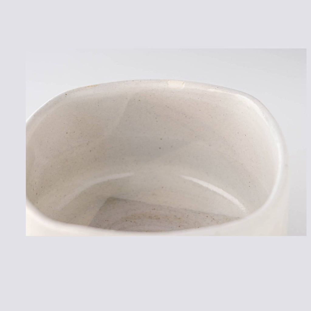 Mingei no Sato White Matcha Cup