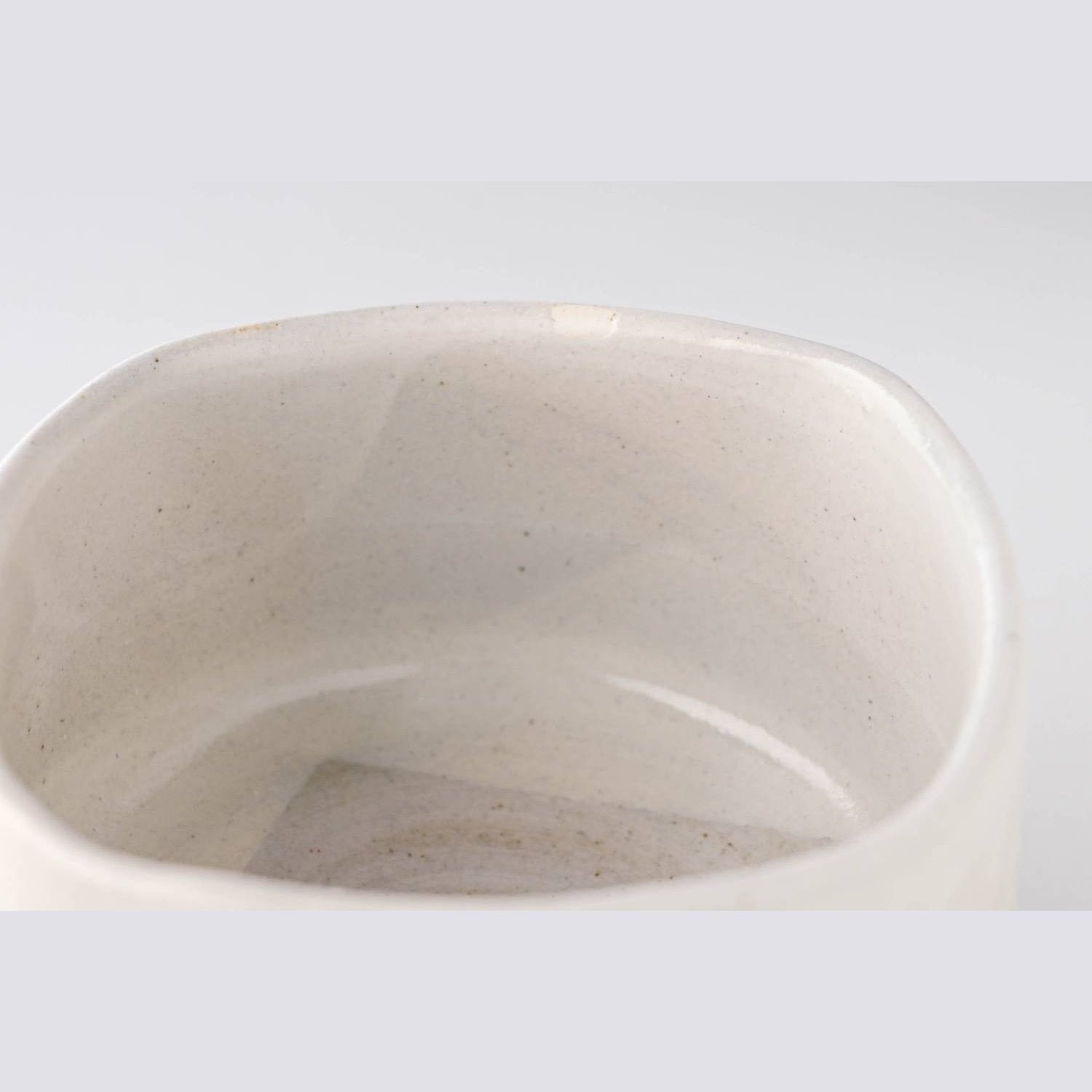 Mingei no Sato White Matcha Cup