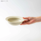 Minoru Cou Deep Bowl 17.5D - Milk