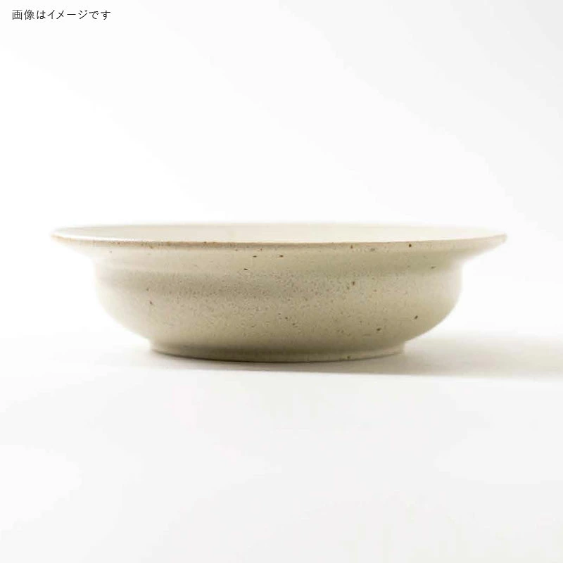 Minoru Cou Deep Bowl 17.5D - Milk
