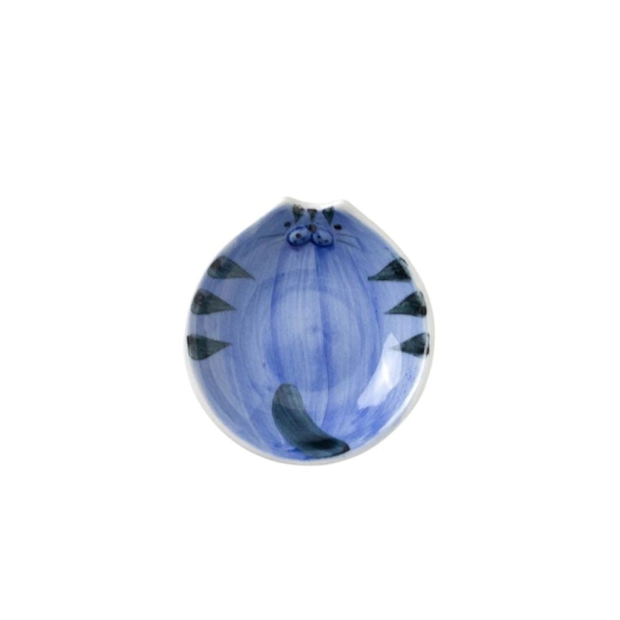 Minoru Mie Blue Tabby Plate 9D