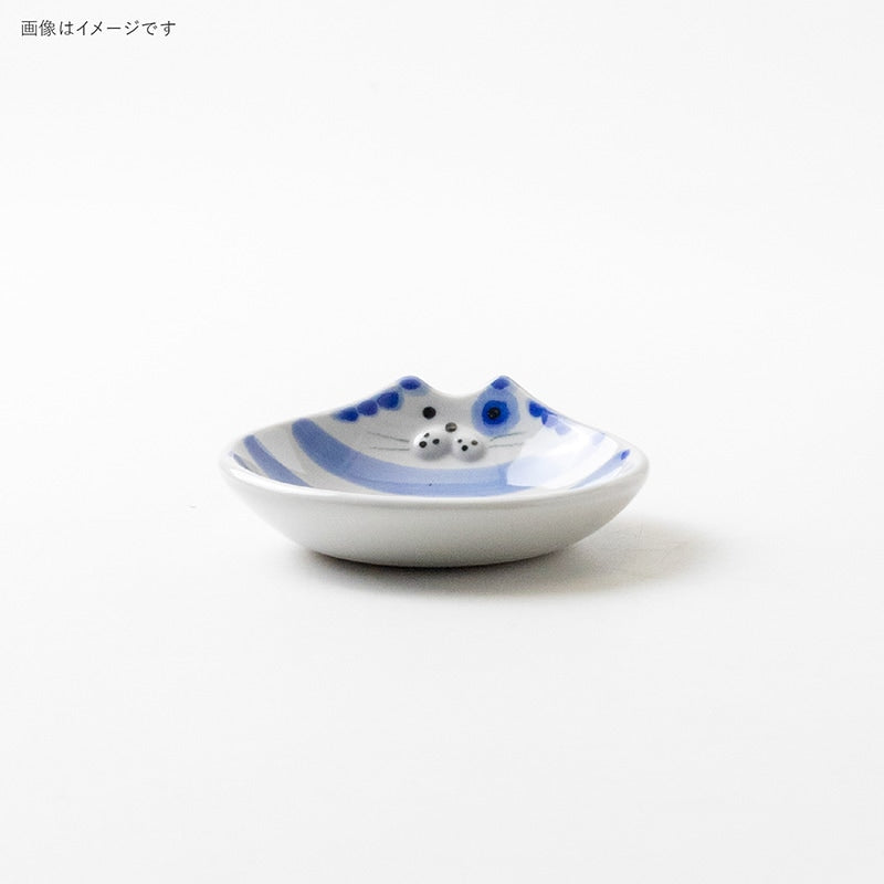 Minoru Mie Border Blue Plate 9D