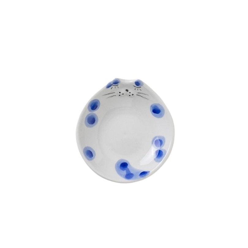 Minoru Mie Dot Blue Plate 9D