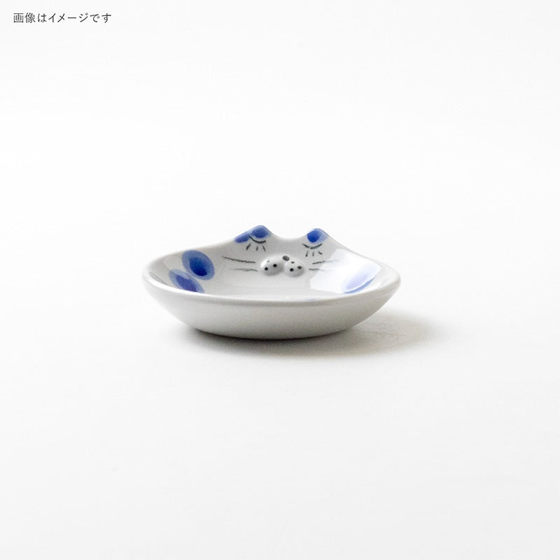 Minoru Mie Dot Blue Plate 9D