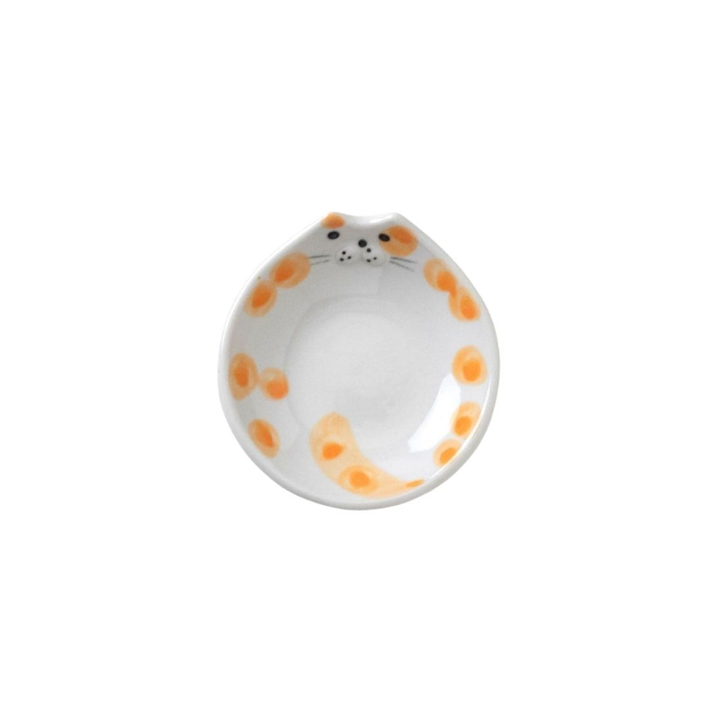 Minoru Mie Dot Orange Plate 9D