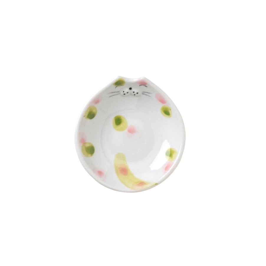 Minoru Mie Dot Sakura Green Plate 9D