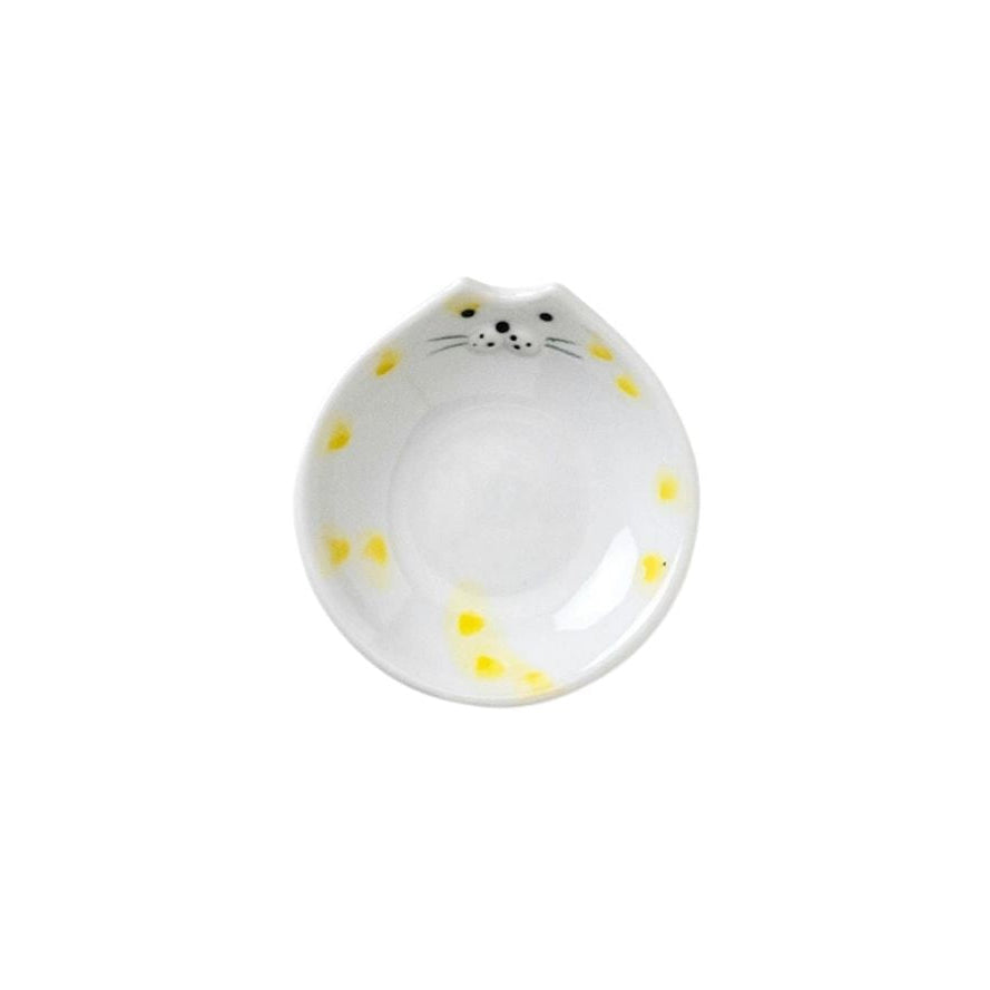 Minoru Mie Dot Yellow Plate 9D